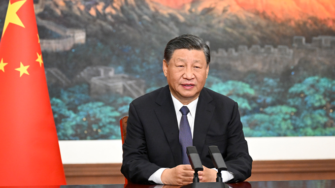 习近平向2023年世界互联网大会乌镇峰会开幕式发表视频致辞 