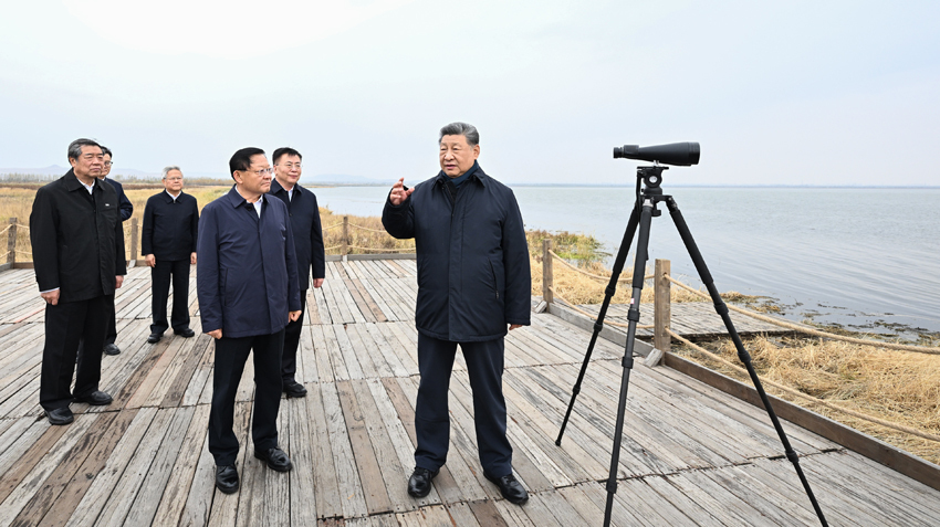 习近平在内蒙古乌兰察布考察时强调 统筹高质量发展和高水平保护 坚定不移走生态优先绿色发展之路